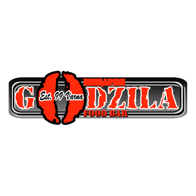 free vector Godzila food bar