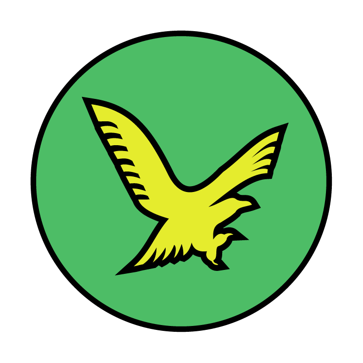 free vector Gold eagle