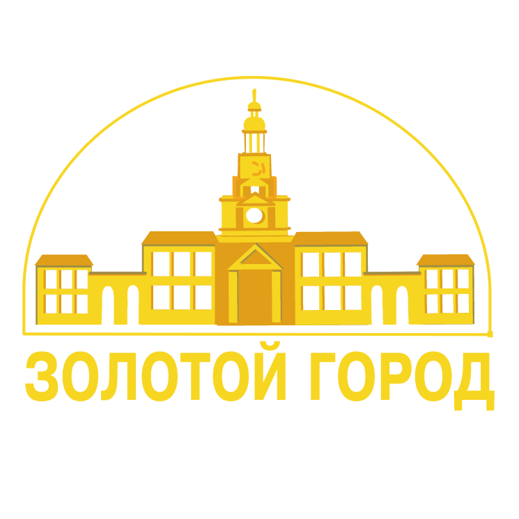 free vector Gold town