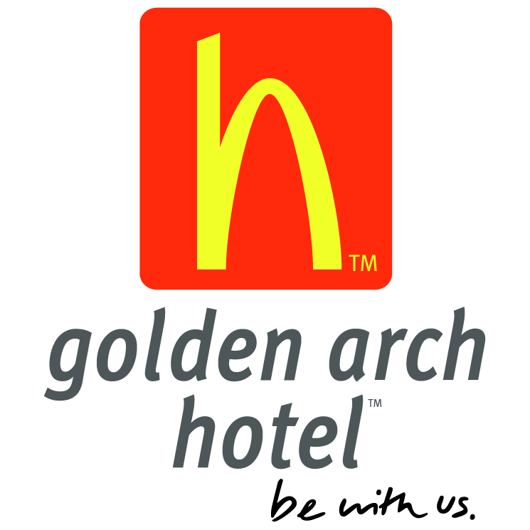 free vector Golden arch hotel
