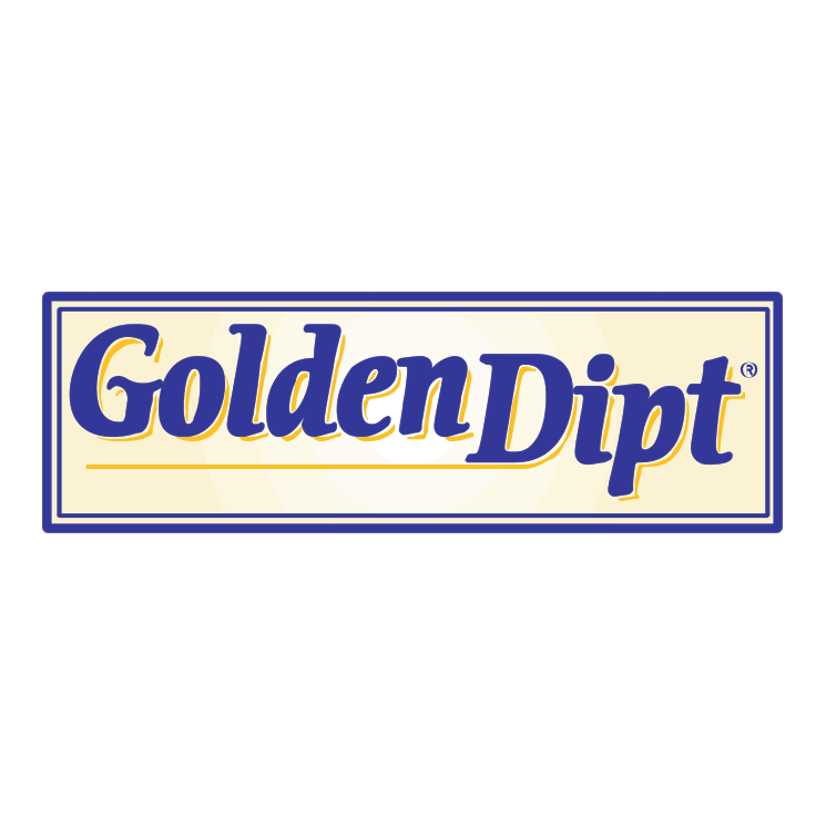 free vector Golden dipt