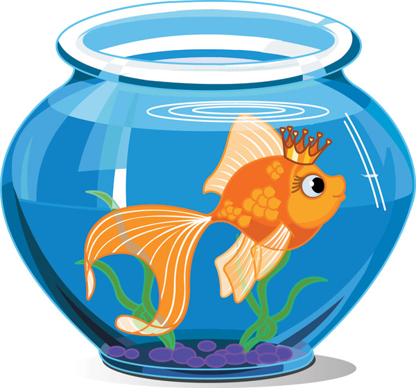 free vector Goldfish vector 1