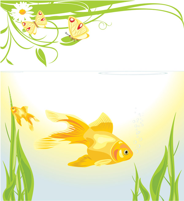 Download Goldfish vector 3 28345 Free EPS Download / 4Vector