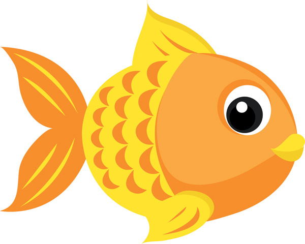 free vector Goldfish vector 4