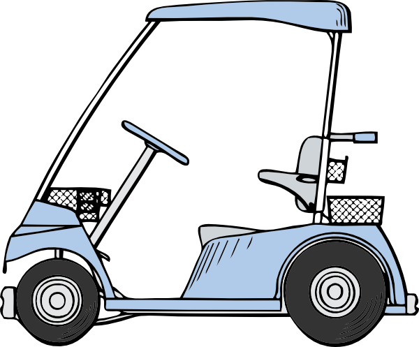 golf cart clipart