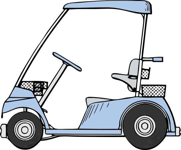 free vector Golf Cart clip art