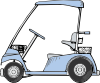 free vector Golf Cart clip art