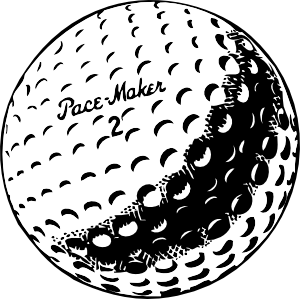 free vector Golfball clip art