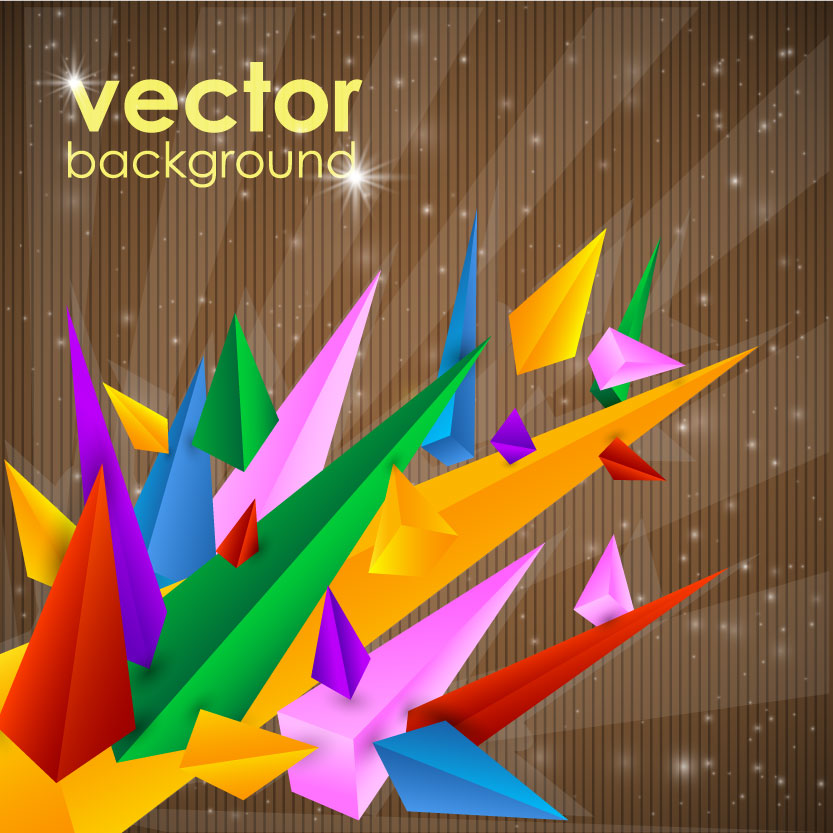 free vector Gorgeous bright dazzle effect vector