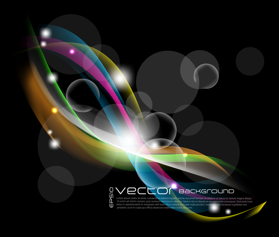free vector Gorgeous bright starlight effects 08 vector