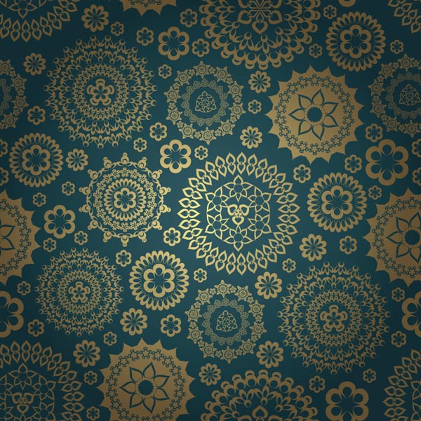 classic wallpaper design vector