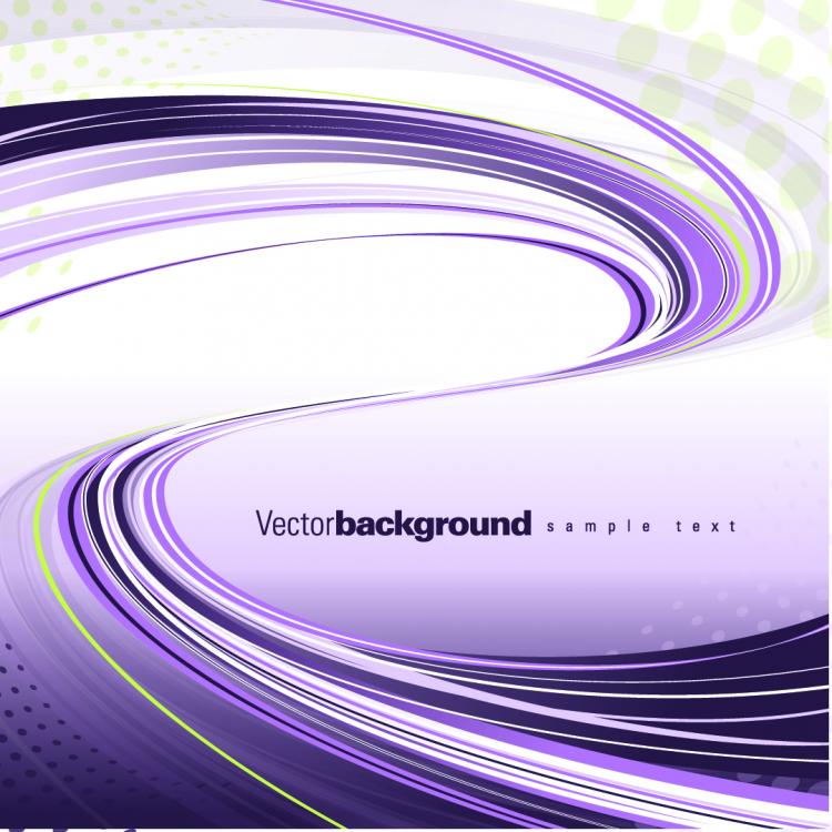free vector Gorgeous dynamic flow line 01 vector