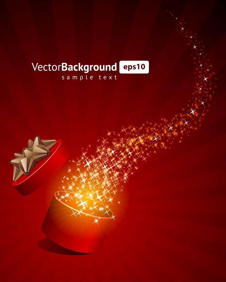 free vector Gorgeous festive background 01 vector