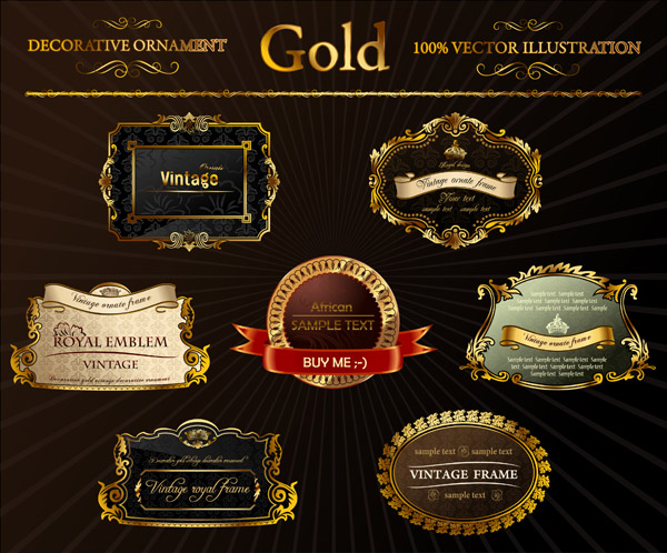 New Top Rated Golden Label, Illustration Royalty Free SVG