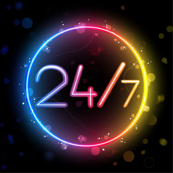 free vector Gorgeous neon effects 03 vector