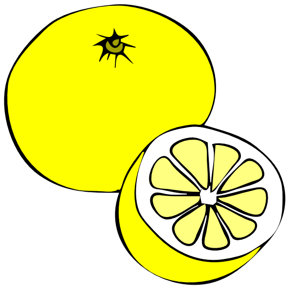 clipart yellow objects - photo #36