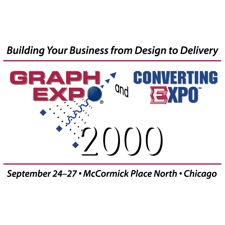 free vector Graph expo and converting expo 2000