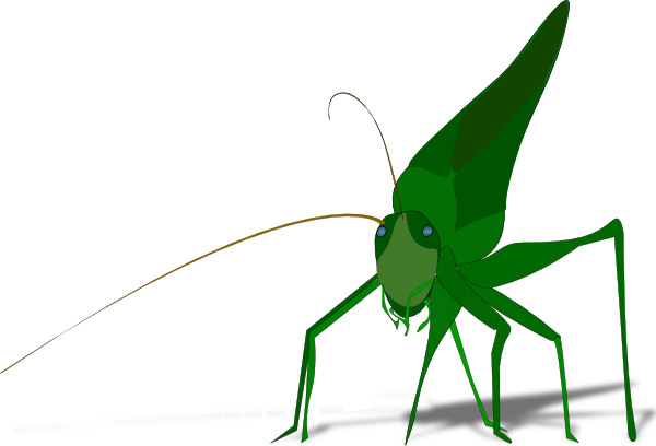 free vector Grasshopper clip art