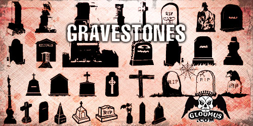 free vector Gravestones