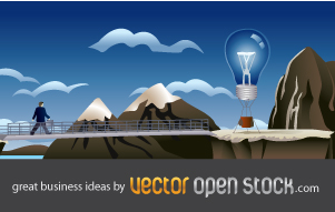 free vector Great business ideas
