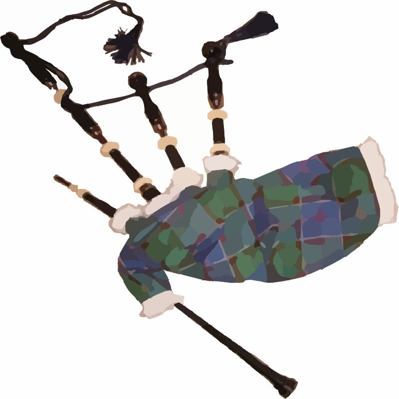 free vector Great Highlands Bagpipes