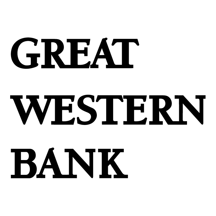 free vector Great western bank 0