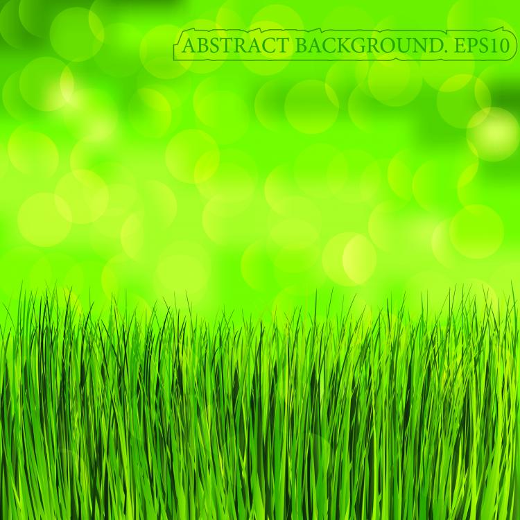 free vector Green grass background vector
