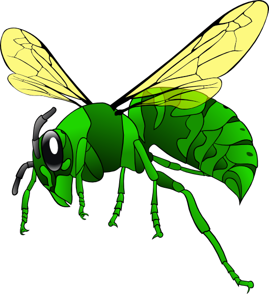 free vector Green Hornet clip art