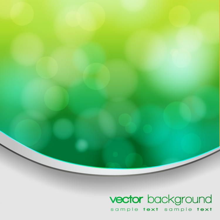 free vector Green natural blur the background 03 vector