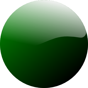 free vector Green Round Icon clip art