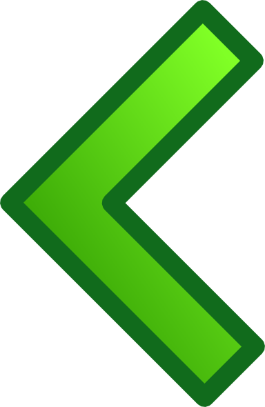 Download Green Single Left Arrow Set clip art (117219) Free SVG ...