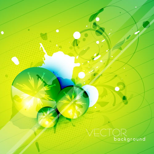 free vector Green textured background 05 vector