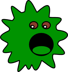 free vector Green Virus clip art