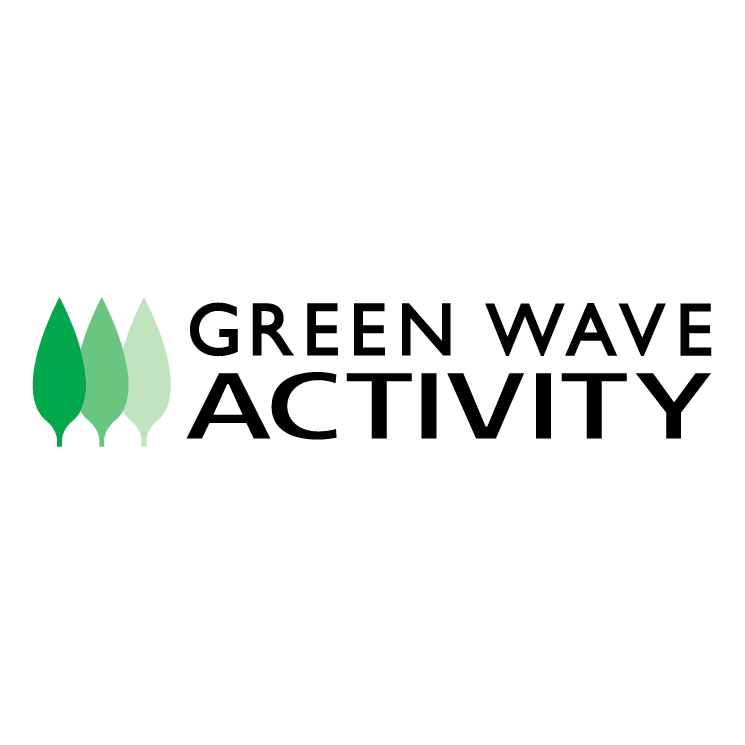 free vector Green wave activity
