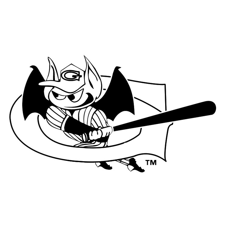 free vector Greensboro bats
