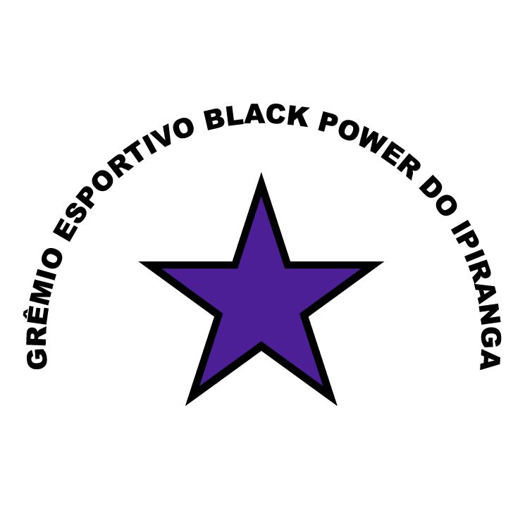 free vector Gremio esportivo black power de sao paulo sp
