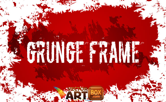 free vector Grunge Frame