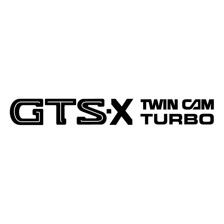 free vector Gts x twin cam turbo