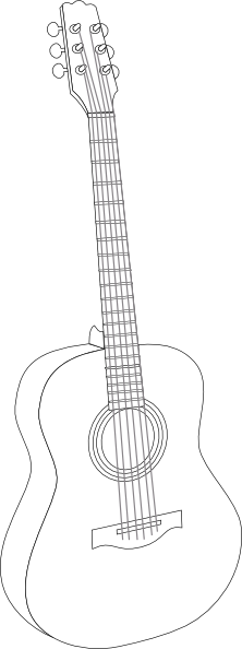 Download Guitar clip art (114137) Free SVG Download / 4 Vector