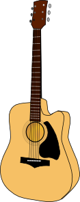free vector Guitar2 clip art