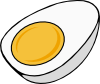 free vector Half_egg clip art