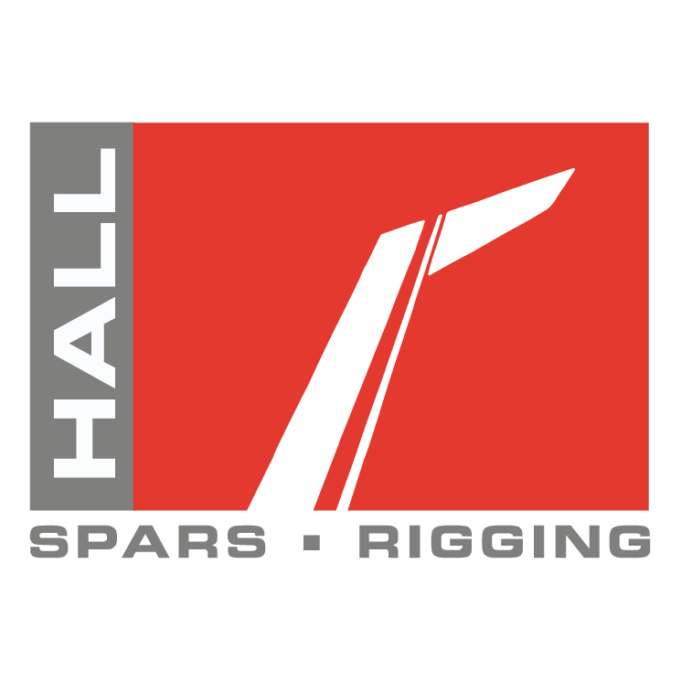 free vector Hall spars rigging
