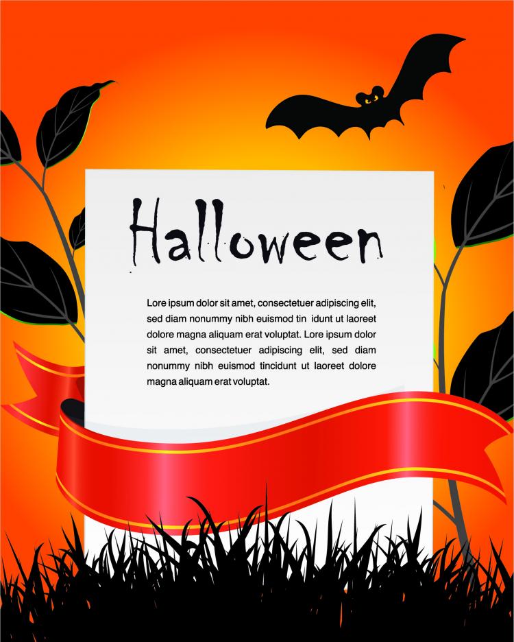 free vector Halloween design elements vector