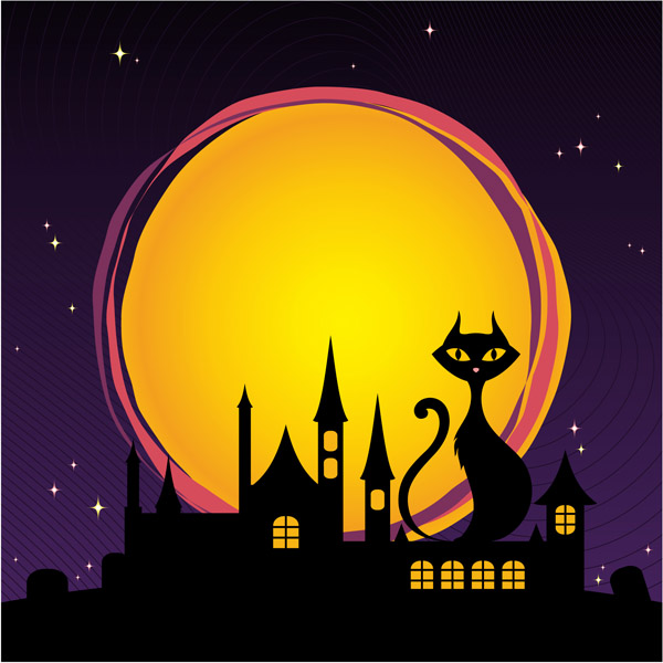 free vector Halloween horror cartoon illustrators