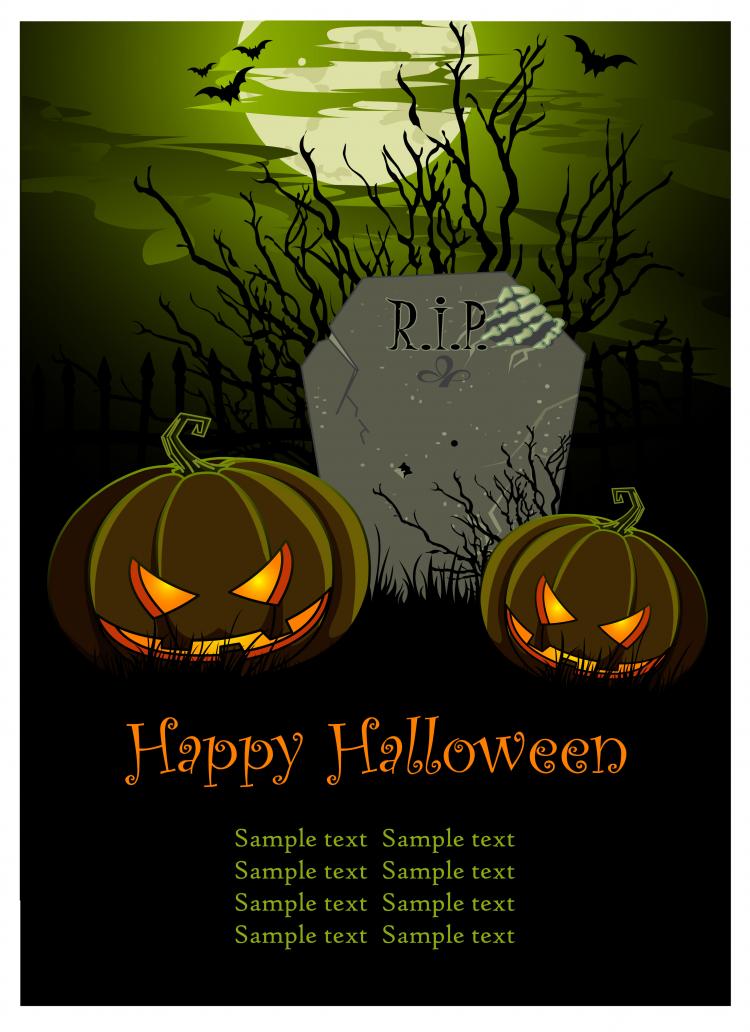 free vector Halloween pumpkin element vector