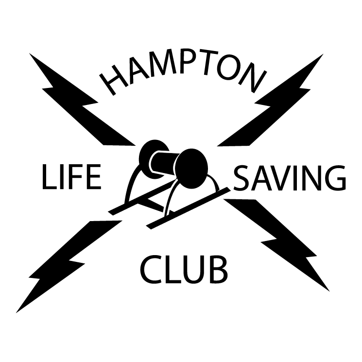 free vector Hampton life saving club