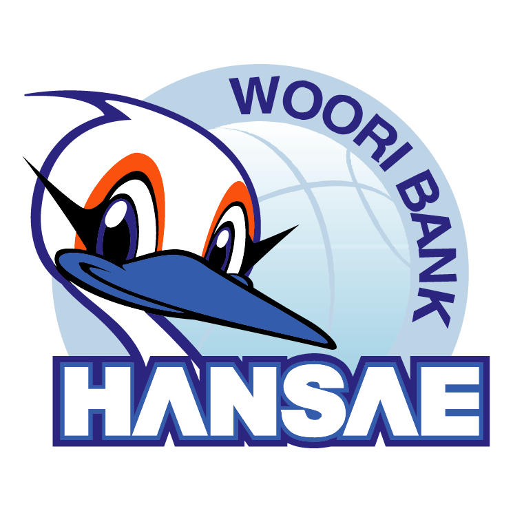 free vector Hanvit bank hansae womens basketball team 0