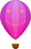 free vector Happy Hot Air Balloon Cartoon clip art