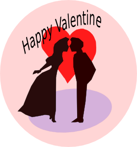 free vector Happy Valentine clip art