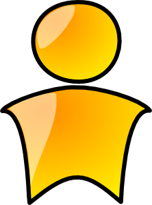 free vector Head Symbol Yellow Person clip art